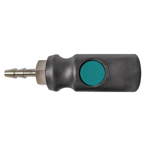 One-hand safety quick coupling  with 13 mm hose nozzle