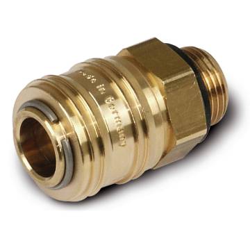 Coupling with external thread 1/4" MALE / SP