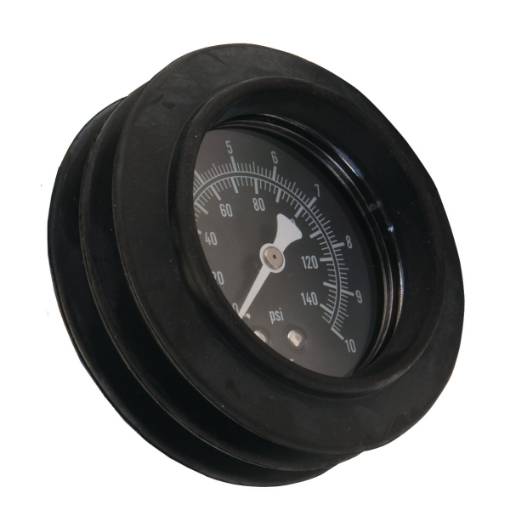 Pressure gauge  Ø 80 mm, calibratable, PRO-E