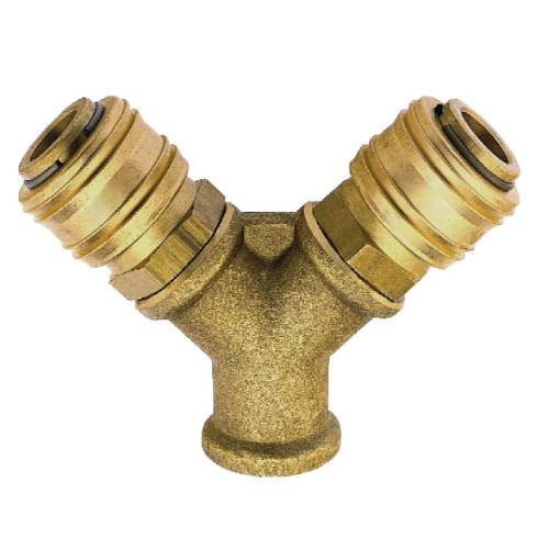 Distributor  2 x 1/2" with coupling