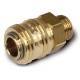 Coupling with external thread  3/8" MALE