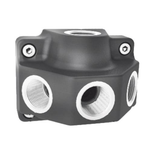 Air distribution box  PA 1/2" + 3 x  1/2"