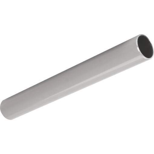 Aluminium tube  Ø 15 mm, rod 6 m, gray coated