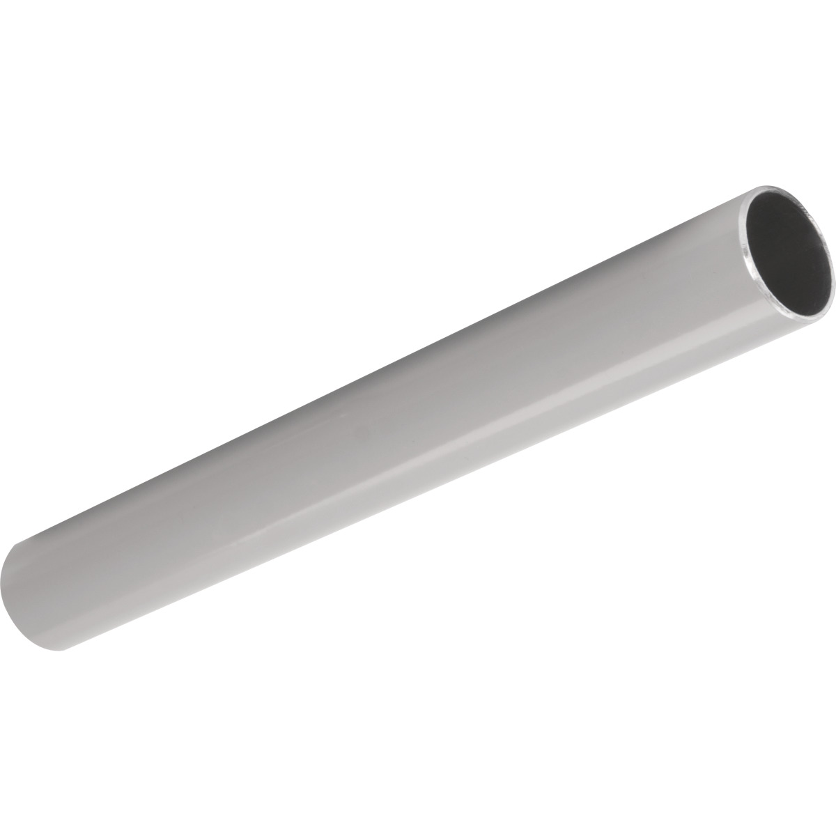 Aluminium tube  Ø 28 mm, rod 6 m, gray coated