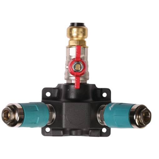 End distribution box 2 safety couplings  15 mm