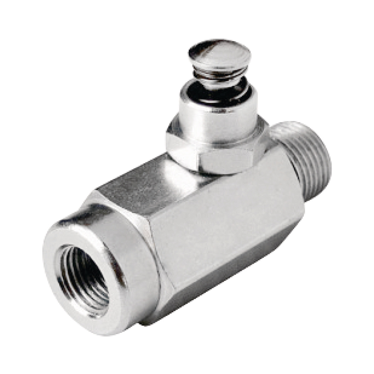 Quick exhaust valve  for grease guns