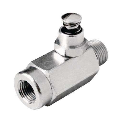 Quick exhaust valve  for grease guns
