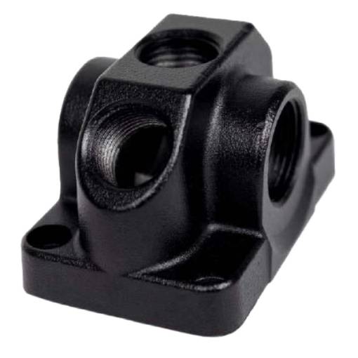 Feed-through junction box  DV 1/2" + 3/4" and 3 x 1/2"