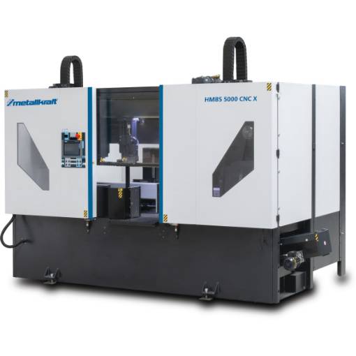 Fully automatic two-column horizontal metal band saw  HMBS 5000 CNC X