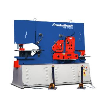Hydraulic sectional steel shears / punching machine  HPS 175 DS