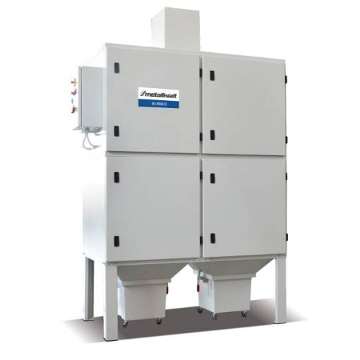 Extraction device for metal grinding machines  AS 8003 D