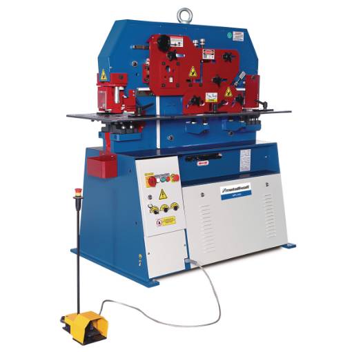 Hydraulic sectional steel shears / punching machine  HPS 45 S