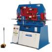 Hydraulic sectional steel shears / punching machine  HPS 45 S
