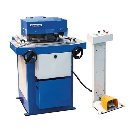 Notching machine with punching station  AKM 200-6 VP