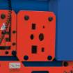 Hydraulic sectional steel shears / punching machine  HPS 115 DS
