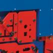 Hydraulic sectional steel shears / punching machine  HPS 55 DS