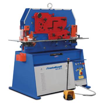 Hydraulic sectional steel shears / punching machine  HPS 60 S