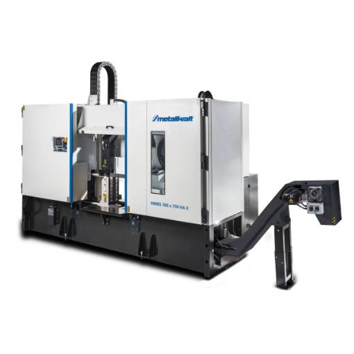 Semiautomatic two-column horizontal metal band saw  HMBS 700 x 750 HA X