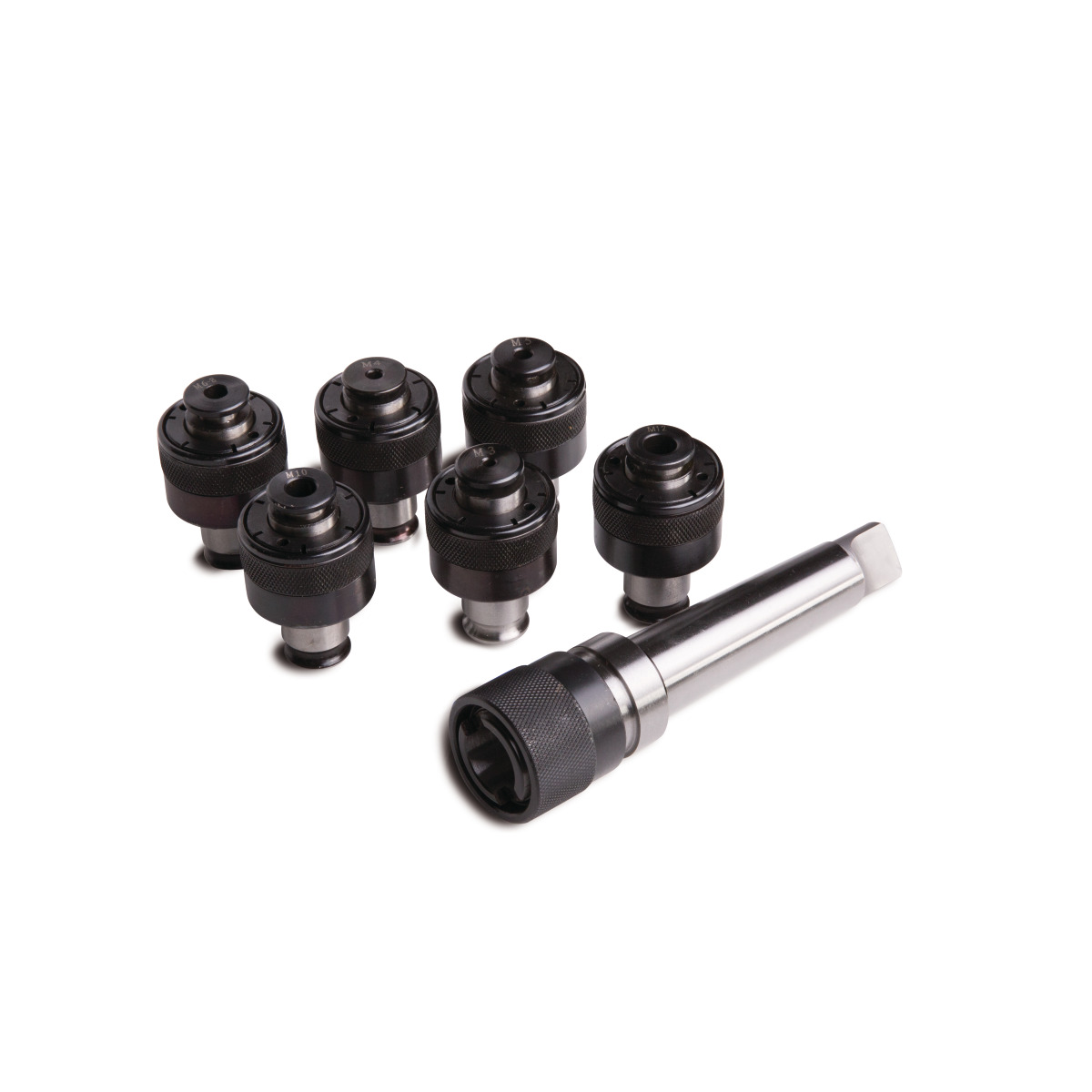 Tapping chuck with inserts  MK 2; M3 - M12