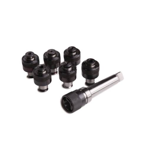Tapping chuck with inserts  MK 2; M3 - M12