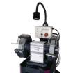 Emergency stop device  for double grinders