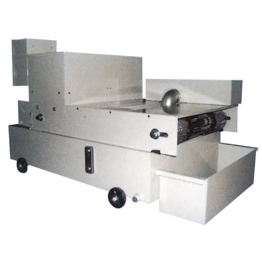Automatic paper band filter with cooling system