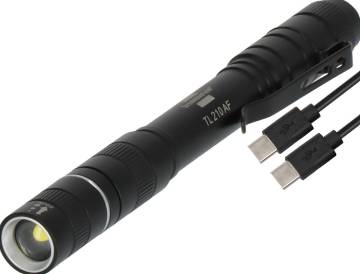 Taskulamp LED LuxPremium TL 210 AF, 200lm, IP44. 6800K, 3.7V, 0,60Ah, USB