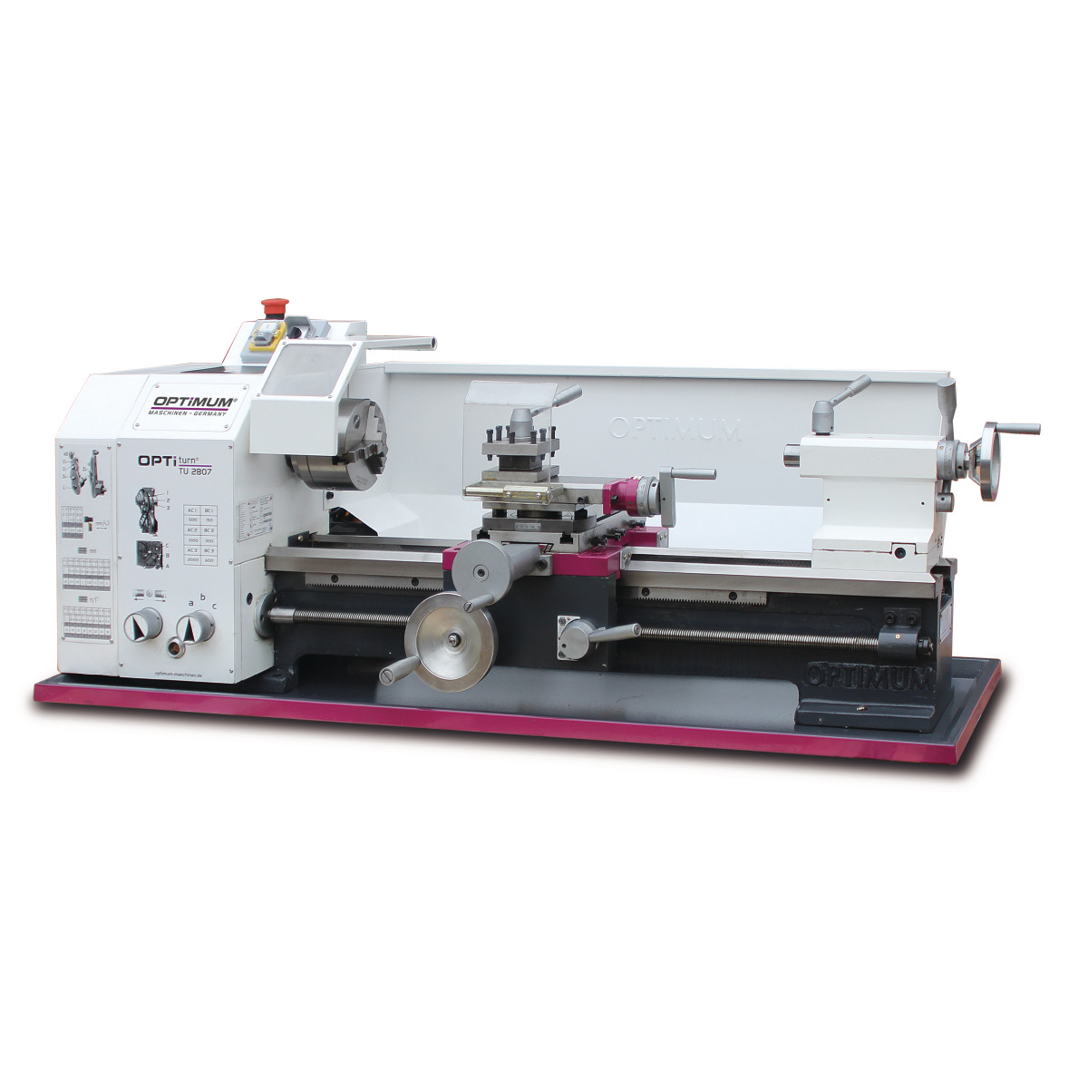 Center lathe OPTIturn TU 2807 (400 V)