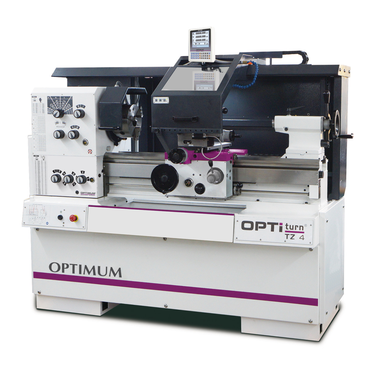 Precision Center and Turning Center Lathe OPTIturn TZ 4
