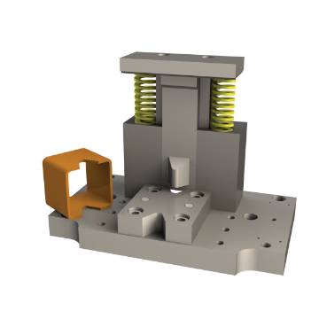 Tapered punch tool