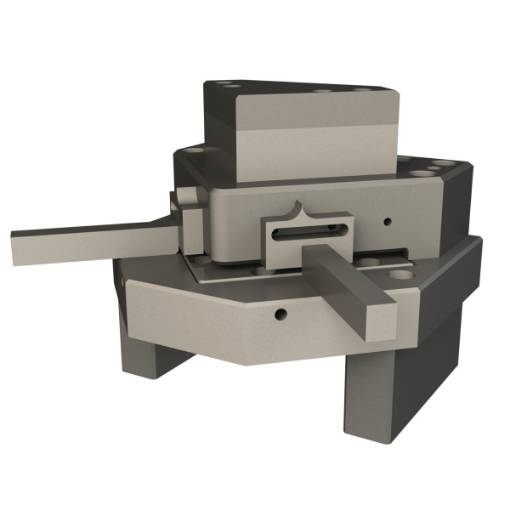 Punch tool for notching  up to max. 100x100x3 mm