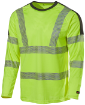 L.Brador 6121P T-särk must/oranž XXL