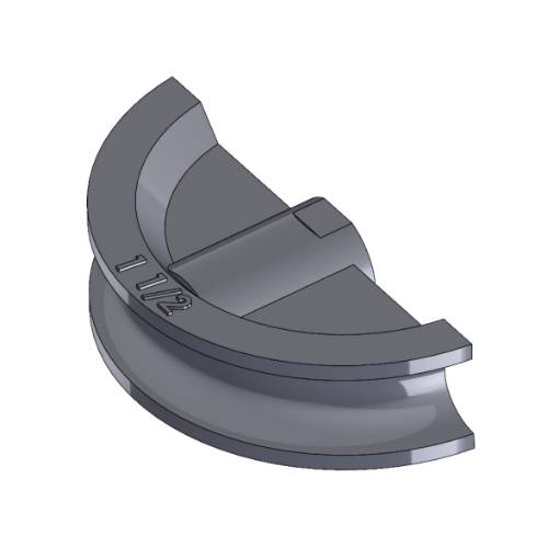 Gray cast iron bending segment  1 1/2"