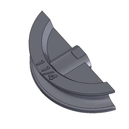Gray cast iron bending segment  1 1/4"