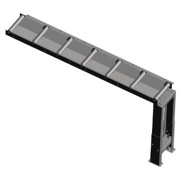 Roller conveyor  2000 x 290 mm
