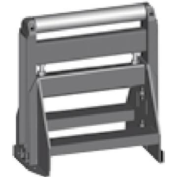 Roller support  520mm, height adjustable, support load 700kg