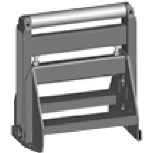 Roller support  520mm, height adjustable, support load 700kg
