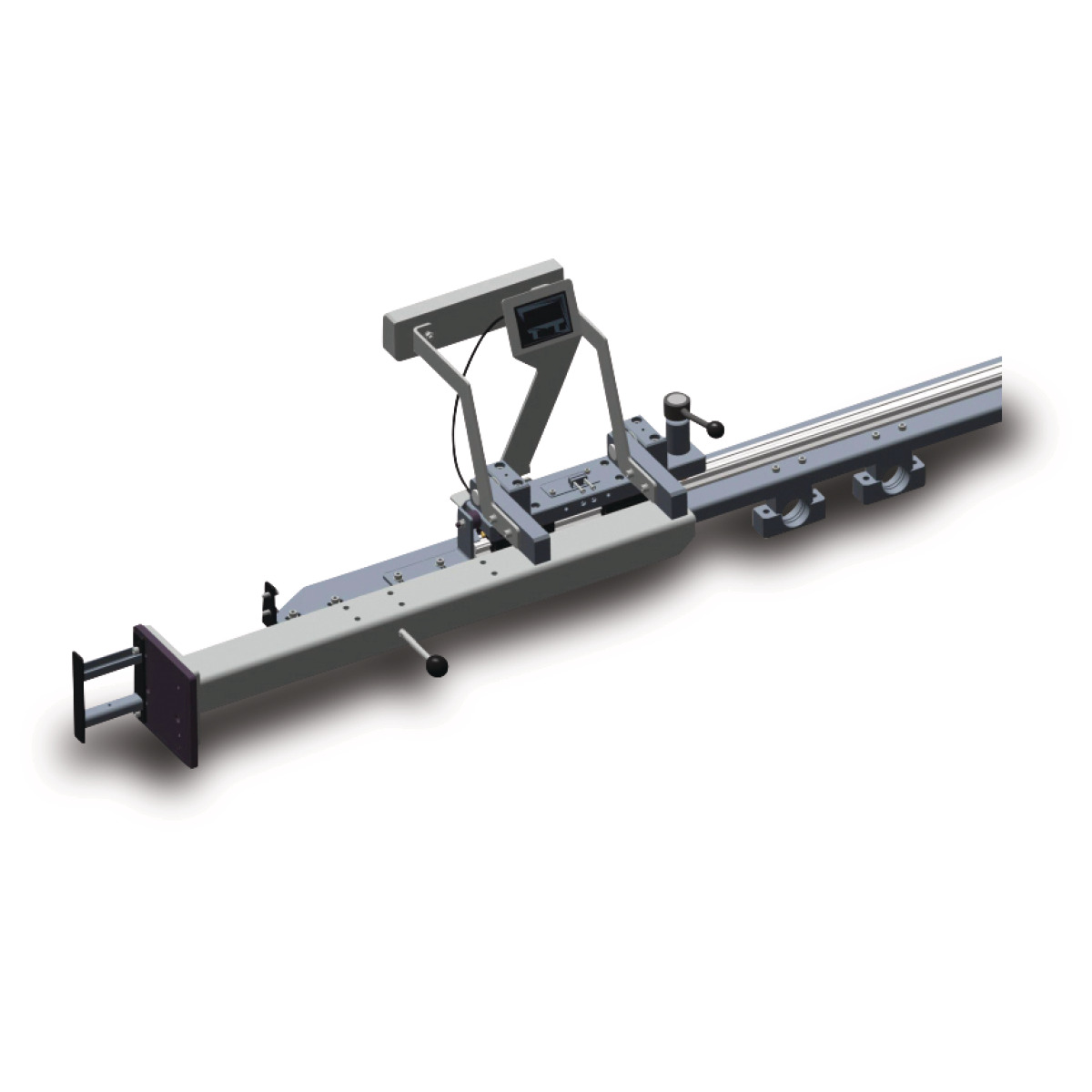 Stop with digital measuring display  2 m