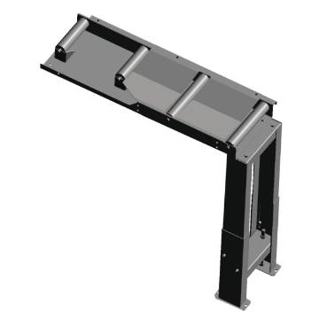 Connection roller conveyor  for 60 ° cuts
