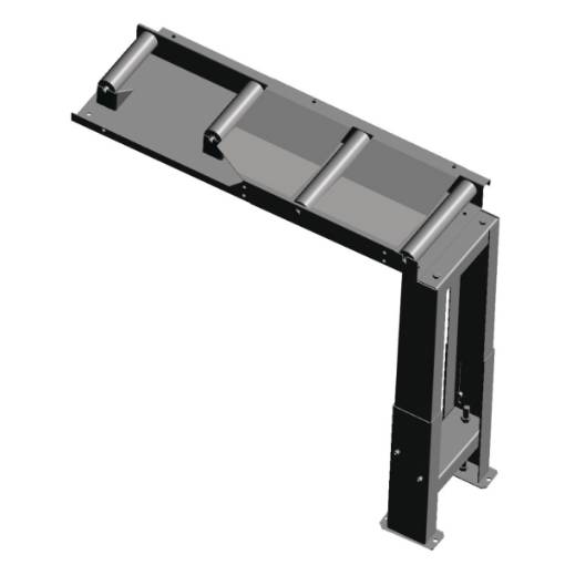 Connection roller conveyor  for 60 ° cuts