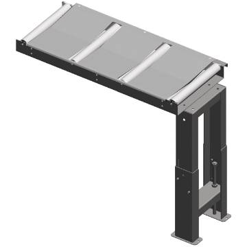 Roller conveyor  1000 x 390 mm, 350 kg/m