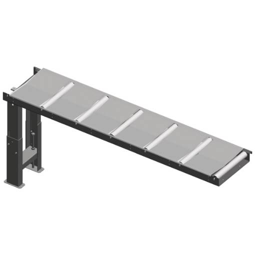 Roller conveyor  2000 x 390 mm, 350 kg/m