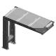 Connection roller conveyor  390 mm, feed side, for 60 ° cuts