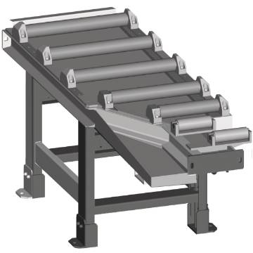 Roller conveyor motor  2000 x 520 mm for 60° cuts