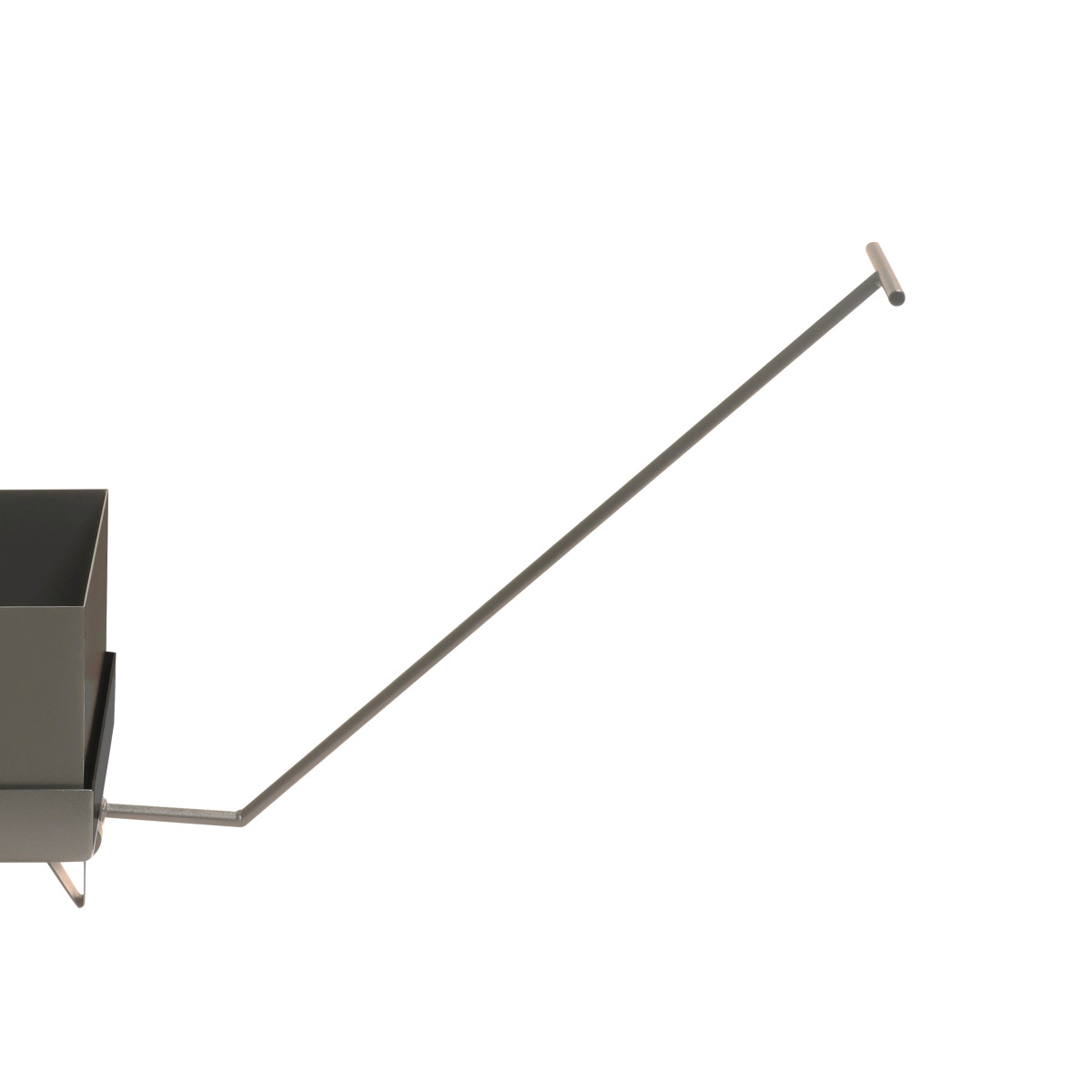 Travelling device  for chip container and workpiece container