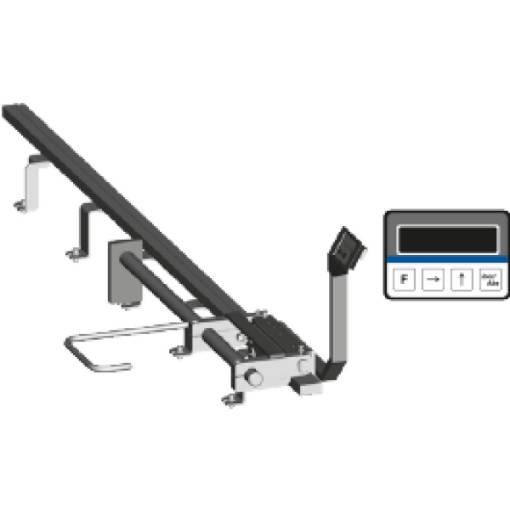 Stop carriage  for system with digital display