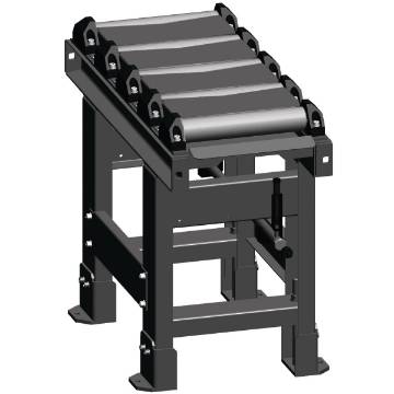 Connection roller conveyor  1000 x 350 mm, discharge side