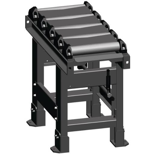 Connection roller conveyor  1000 x 350 mm, discharge side