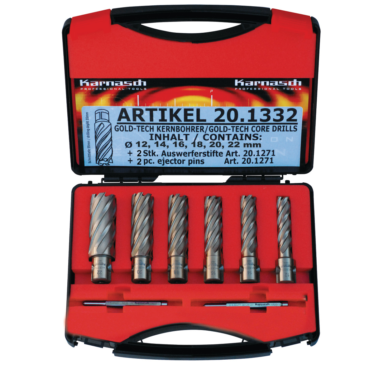 Core drill set  GOLD-LINE 55
