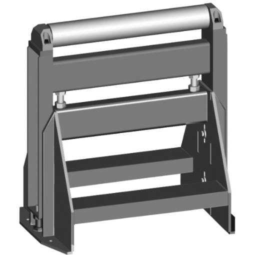 Roller support  450mm, height adjustable, support load 700kg